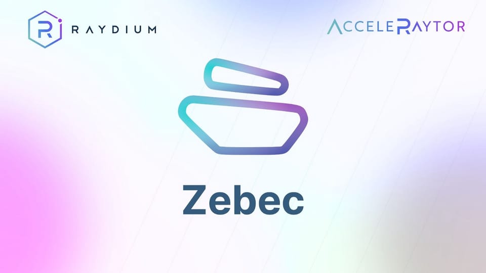 Zebec is Launching on AcceleRaytor