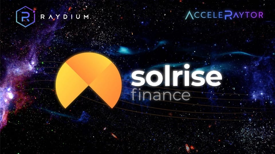 Solrise is Launching on AcceleRaytor